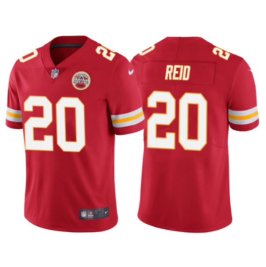 Men's Kansas City Chiefs #20 Justin Reid Vapor Untouchable Red Limited Stitched Football Jersey